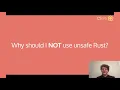 CS196 Lecture 24 - Unsafe Rust