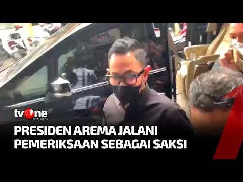 Presiden Arema dan Direktur LIB Penuhi Panggilan Polisi