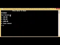 My first ATM concole application using C