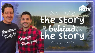 Jonathan Knight s Love Story Farmhouse Fixer Camp Revamp HGTV