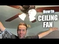 How-to Easy fan install install 52 ceiling fan with light kit