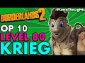 Borderlands 2 The BEST Level 80 OP 10 KRIEG THE PSYCHO Build Solo