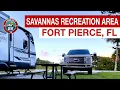 Savannas Recreation Area RV Campground in Fort Pierce Florida