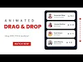 How to Create an Animated Drag and Drop Sortable List in HTML CSS and JavaScript