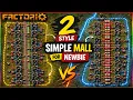 2 Starter Mall Designs That Make FACTORIO Much Easier - MAKE FACTORIO SIMPLE LIKE ME