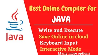 Java Best Online Compiler JDoodle Write-Compile-Execute-SAVE ONLINE Java Tutorial