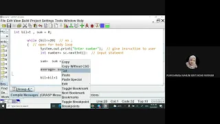 F1T1 JAVA PROGRAM COUNTER CONTROL REPETITION EXERCISE 7