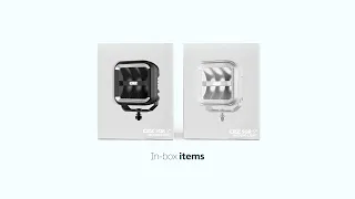 Video: OZZ SQR 5" - Driving light LED - White