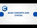 C Programming for Beginners - Basic Concepts and Syntax