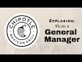 How to be a General Manager Chipotle Running a Busy Restaurant