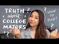 how to pick a college major tips advice