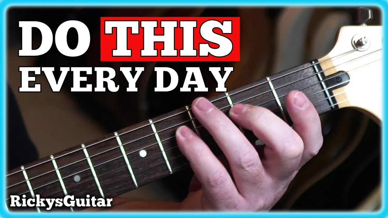 Hammer-Ons And Pull-Offs Guitar Exercise For FASTER Fingers
