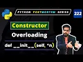 Mastering Constructor Overloading in Python How Python Handles Constructor Overloading