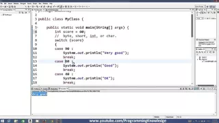 Java Tutorial For Beginners 10 switch Statement in Java