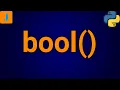 bool in Python