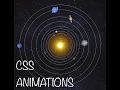 Solar System Animation using ONLY html and css