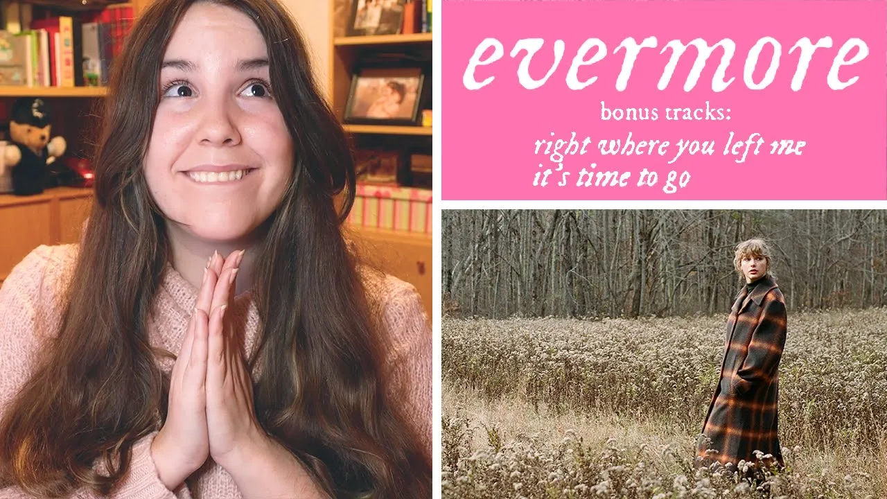 😭 EVERMORE BONUS TRACKS: Right where you left me & It's time to go 🎶  REACTION Taylor Swift deluxe💔