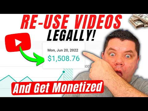 Download MP3 How To Get MONETIZED On YouTube REUSING Other Peoples Videos Legally (YouTube Monetization Tutorial)