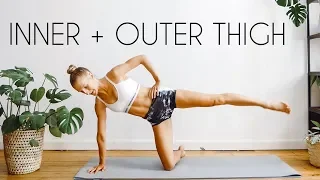 inner u0026 outer thigh at home workout no equipment