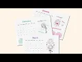 Printable positive affirmation calendar 2024