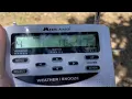 NOAA Weather Radio E-skip WXK25 El Paso TX 2022 848 mi