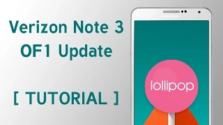 How to install Verizon Note 3 OF1 Update