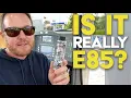 E85 Fuel Test at the Pump