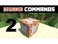 Beginner Command Block Tutorial Part 2 - The setblock Command and Information About Commands