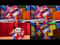 Download Lagu The Amazing Digital Circus Song: WACKY WORLD by ZAMination (2x2 comparison)