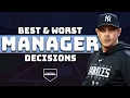 The Worst and Best Manager Decisions of the 2025 MLB Postseason