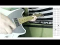 How To Play: The Smashing Pumpkins - Pentagrams Intro on the guitar with Chord Diagrams