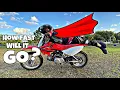 CRF70 TOP SPEED TEST