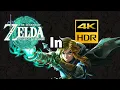 Legend Of Zelda Tears of The Kingdom Imprisoning War Cutscene Remastered In 4K 60 FPS