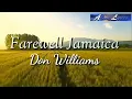 Jamaica farewell - with lyrics (Don Williams)
