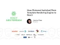 How Pinterest Switched Their Template Rendering Engine to React - Jessica Chan