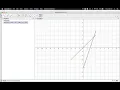THE TRIANGLE Linear Equations and Domain Geogebra
