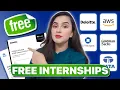 Deloitte Accenture JP Morgan AWS offering FREE Internships 2026