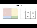 Multiplying Using the Box Method