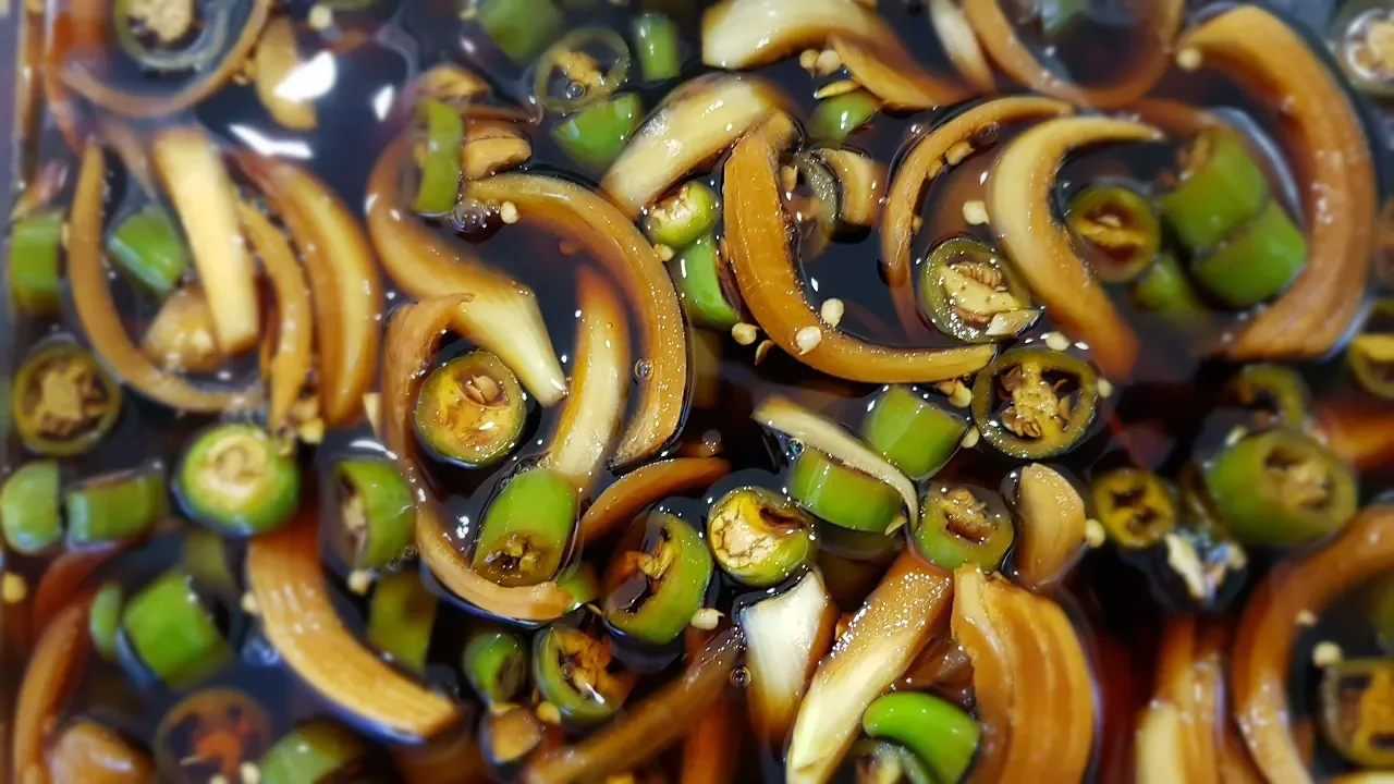 고추양파장아찌