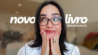 I STARTED WRITING A NEW BOOK | #1 Writing Diary | Ju Cirqueira
