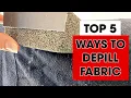 BEST 5 TOOLS NEEDED TO MAKE YOUR SWEATER LOOK BRAND NEW AGAIN BEST DEPILLING METHODS REMOVE FUZZ