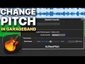 How to Change Pitch in GarageBand 2 Easy Methods