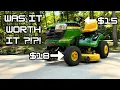 How To Make Your Lawn Mowers Steering Wheel Turn Easier And Smoother - Poor Mans Power Steering