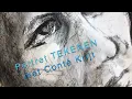 Download Lagu Hoe kan ik een gezicht - portret tekenen met Conté krijt - techniek krijt met water