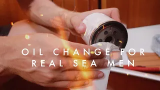 HOW TO: OIL CHANGE (filter) Volvo Penta MD2030