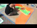 Chalk Art at McDonough Art Festival 2016 Time Lapse