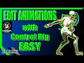 How to Edit Animations Using Control Rig EASY Unreal Engine Tutorial FAST SIMPLE