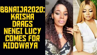 gbas gbos in the bbnaija house as kaisha and nengi clash lucy comes for kiddwaya