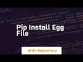 pip install egg file