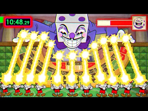 Download MP3 Cuphead - All Bosses Speedrun With Cuphead Army (Using EX Converge Only)